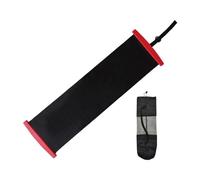 Pegciuho Planche de Glisse, Tapis de Glisse, Plaque de Glisse D'entraînement, Tapis D'équilibre, Planche de Glisse de Hockey sur Glace avec Butées pour, Noir