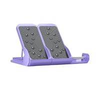 Pegciuho Planche D'extension des Mollets pour Hommes et Femmes - Planche D'entraînement Professionnelle avec Rampe Inclinée - Extension des Mollets Pou, Violet