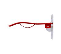 Pegciuho Porte-Selle Pliable pour Remorque à Chevaux, Support pour Stalle, Accessoires pour Chevaux, Support de Rangement Robuste pour, Rouge