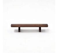 Pegciuho Push Up Training Stand Barre de Pompes Parallèle Barres de Parallèles Support d'Exercices en Bois Massif Plateforme Rehaussée Soulageant les Poignets, Array, Noyer Rétro