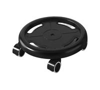 Pegciuho Roue Abdominale à Disque, Rouleau de Glisse, Roue de Glisse Portable pour équipement de Fitness en Salle de Sport, Noir