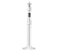 Pegciuho Support de Caméra - Support de Montage Au Plafond Extensible en Alliage D'aluminium pour Caméra Vidéo pour Une Utilisation Intérieure et Extérieur, Blanc, 40 à 80 Cm