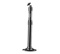 Pegciuho Support de Caméra - Support de Montage Au Plafond Extensible en Alliage D'aluminium pour Caméra Vidéo pour Une Utilisation Intérieure et Extérieur, Noir, 40 à 80 Cm