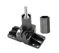 Pegciuho Support de Roue de Secours Réglable En Hauteur, Antichoc, Accessoire pour Cadre à Monter Soi-même