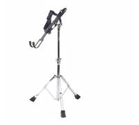 Pegciuho Support de Tambour Support pour Djembé Socle avec Pieds Antidérapants Hauteur Réglable Facile Transport Adapté aux Artistes Enseignement Spectacles, Support De Tube 28