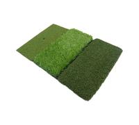 Pegciuho Tapis de Golf Pliable 3 en 1, Tapis D'entraînement pour Putting, Chipping et Frappe, Tapis de Pelouse pour Bureau et Terrasse, sans Accessoires