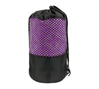 Pegciuho Tapis de Sport Confortable, Serviette Douce et Antidérapante, en Microfibre, pour Homme et Femme, Idéal pour Les, La Salle de Sport, Le Pilate, Violet
