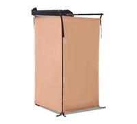 Pegciuho Tente de Extérieure Cabine de Changement Pliante 'Intimité Portable Fermeture Zippée Suspendue Adaptée aux Campeurs Aventuriers Escapades en Plein Air, Array, Kaki, 180x100x100cm