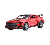 Pegciuho Voiture Miniature à L'échelle 1:36, Petit Modèle Décoratif, Voiture à Rétrofriction, Objet de Collection pour Garçons de 3 à 12 Ans, Rouge