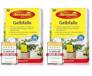 peges Collant Jaunes pour Plantes d'interieur X 10 (Lot de 2)