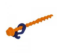 Peggy Peg Anneau de vis normal en PP pour tente/marquise 20 cm 12 pièces