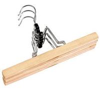 Peggy perfect peggy perfect cintre tendeur de pantalon, en bois, laque noir G