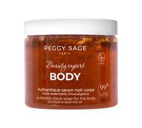 Peggy Sage Beauty Expert Body Authentic Black Soap For The Body - Eucalyptus Essential Oil 190gr