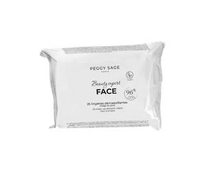 Peggy Sage Beauty Expert Face 25 Make-Up Remover Wipes - Face And Eyes