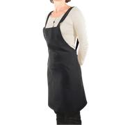 Peggy Sage Black Beautician'S Apron One Size