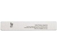 Peggy Sage bloc de limes à ongles double face 100/180, blanc, 1 pièce