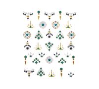 Peggy Sage Decorative Nail Stickers Luxury Autumn Sapphire