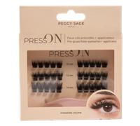 Peggy Sage DIY Lashes Press On Pre-glued Eyelashes + Applicator Irresistible Volume