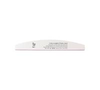 Peggy Sage - Lime à ongles 2 faces lavable demi-lune 100/100 blanc, pour ongles naturels