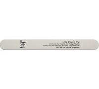 Peggy Sage Lime à ongles professionnelle double face 400/400, Blanc, 1 pièce