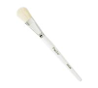 Pinceau masque 25 mm poils blancs