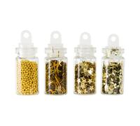 Peggy Sage - Paillettes pour ongles doré