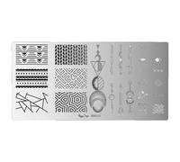 Peggy Sage - Plaque de stamping geometric