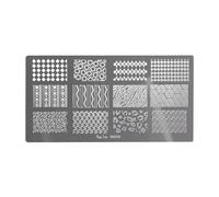 Peggy Sage - Plaque de stamping nail art 2