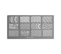Peggy Sage - Plaque de stamping nail art 3