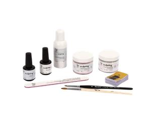 Peggy Sage Sculpting + Acrylic Mini Kit Rose Gold