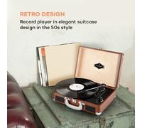 Peggy Sue Platine vinyle rétro LP avec numérisation par USB -marron