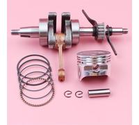 PEGGYLIN Kit de circlips de vilebrequin 39 mm for axe de piston, adapté aux tondeuses à gazon 4 temps GX35 et aux petits moteurs à essence