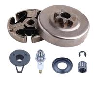 PEGGYLIN Kit de pignon d'assemblage de tambour d'embrayage à 7 cannelures de 325 pouces, adapté à Husqvarna 362 365 371 372 372XP 385 570 575XP, remplacement 503 93 95-71