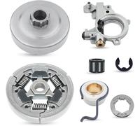PEGGYLIN Kit de pompe à huile de jante de pignon de tambour d'embrayage 3/8 "-7T adapté for Stihl 044 046 MS341 MS361 MS362 MS362C MS380 MS381 MS440 MS441 MS460 tronçonneuse