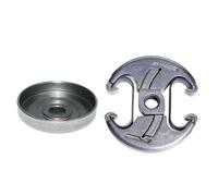 PEGGYLIN Kit de pompe à huile de pignon de tambour d'embrayage adapté à la tronçonneuse Husqvarna 340 345 503873072