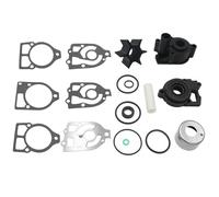 PEGGYLIN Kit de réparation de Turbine de Pompe à Eau avec boîtier/Base, Compatible avec Les Moteurs Hors-Bord Mercruiser Alpha One (modèles 46-96148A5, 46-96148A8 et 46-42579A3)