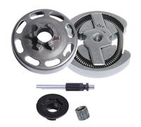 PEGGYLIN Kit de roulement d'embrayage et de tambour d'embrayage 7T de 325 pouces avec pompe à huile adapté à Husqvarna 435 435E 440 440E Jonsered CS2240, pièce de tronçonneuse 505441501