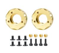 PEGGYLIN Les fusées de Direction en Laiton bloquent Le contrepoids du moyeu de Roue de Tasse adapté à Kyosho adapté à Jimny 1/18 Mini-Z 4x4 Wrangler adapté à la Voiture Hlux 1/24 RC