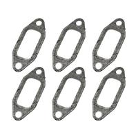 PEGGYLIN Lot de 6 joints de silencieux d'échappement for Husqvarna 362 365 371 372 372XP 385 390#503 77 59-01 Remplace 503 77 59-01