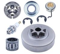 PEGGYLIN Roulement à aiguilles d'embrayage de pignon de tronçonneuse 3/8 "7T adapté for Stihl MS390 MS290 MS310 029 039 engrenage à vis sans fin 1125 640 2000