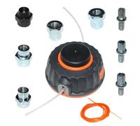 PEGGYLIN Tête de coupe P25 compatible avec Poulan S31SNG W25CF PPB330 XT400 Snapper S31SNG S31SNGBC S28CD compatible avec Flymo compatible avec Maxi Trim 380 compatible avec Maxi Trim 430
