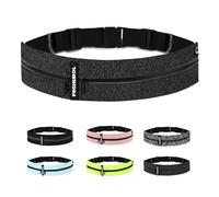 PEGINMOL Ceinture de course pour téléphone portable XF-RB03, gris foncé, Loisirs, sport