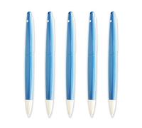 PEGLY Lot de 5 Stylets universels pour Nintendo DSi XL LL Bleu et Blanc