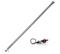 PEGORARO Brûleur À Gaz LPG CM 100 pour Barbecue Pierre Stéatite Pierre de Lave Plaque de Montage Fonte