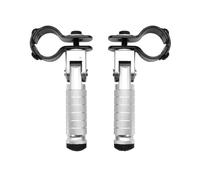 Pegs Foot - Peg Pied Piemengi | Pédale éventuellement en métal | Pli Passenger Plein | 1 Paire De Cadres Moto Kart | Arrière Pliant | Anti Slip Pour Scooter, Ka