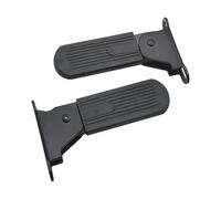 Pegs Front Foot Pedals - Rubber Carbon Steel Foo.t Pegs | 14.1cm Motorcycle Fo.ot Rests | Painted Design Fits Foot Sole for Comfortable Riding on Ebikes Motorcycles or Scooters