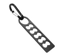 Pegs Organizer - Aluminum Alloy Camping Tool Organizer Tent Stake Bag | Multifunctional Tent Hook Storage Bag | Portable Camping Accessories, Stakes, Hammers, Ropes, Outdoor Gear Storage for Hiking B
