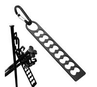 Pegs Organizer - Aluminum Alloy Camping Tool Organizer Tent Stake Bag | Multifunctional Tent Hook Storage Bag | Portable Camping Accessories, Stakes, Hammers, Ropes, Outdoor Gear Storage for Hiking B