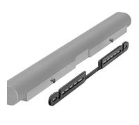 PEGZONE Support mural pour haut-parleur compatible avec barre de son Sonos Arc et Arc Ultra, sous le téléviseur, charge maximale : 10 kg, noir