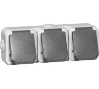 PEHA by Honeywell simple complet Prise de courant gris 306311 1 pc(s)